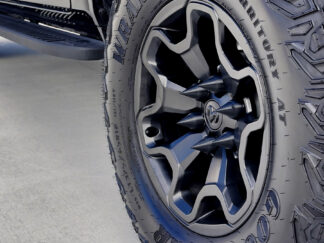 Spiked Black Lug Nut Covers for RAM, FORD, CHEVROLET