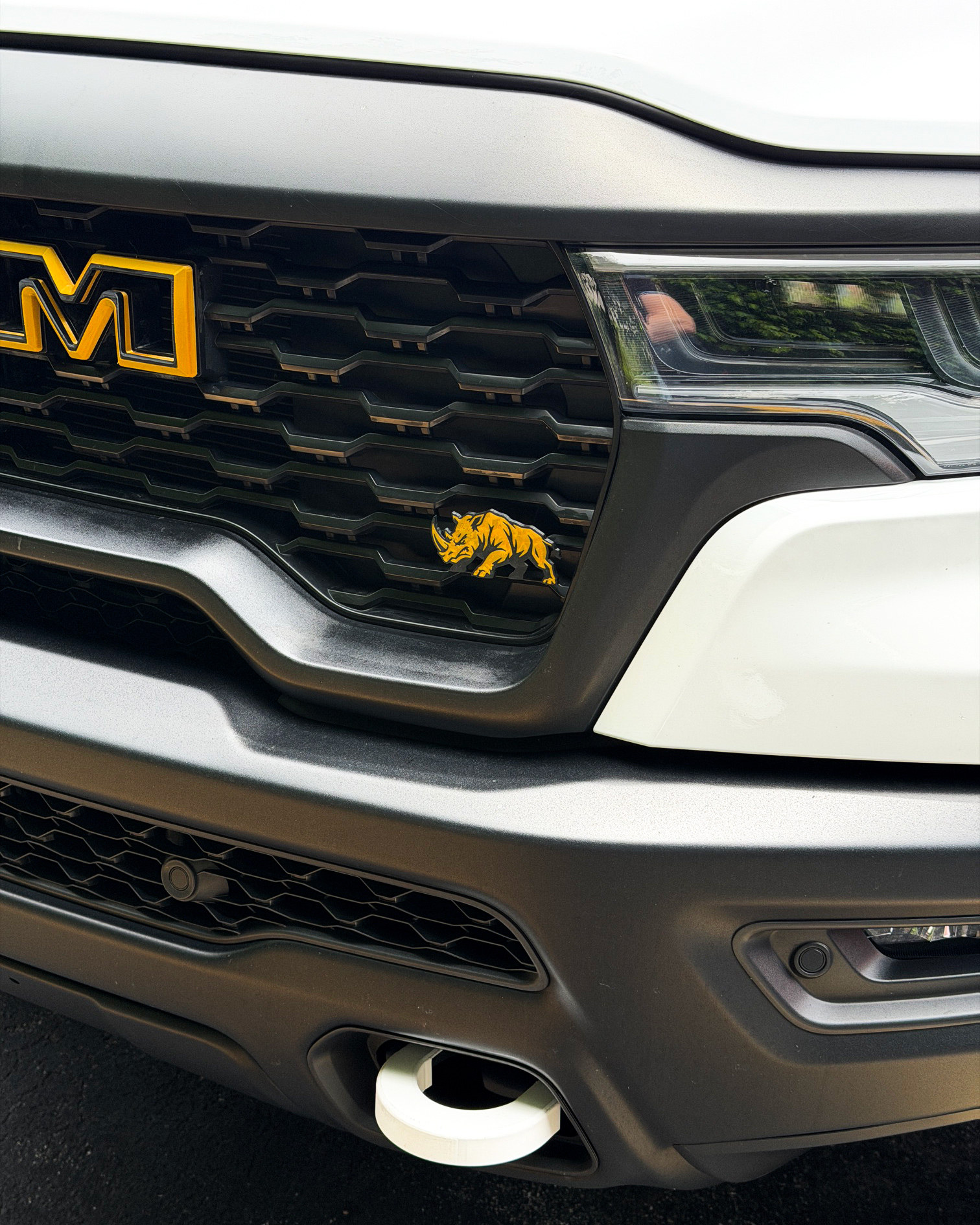 RHO Rhino Front Grille Badge