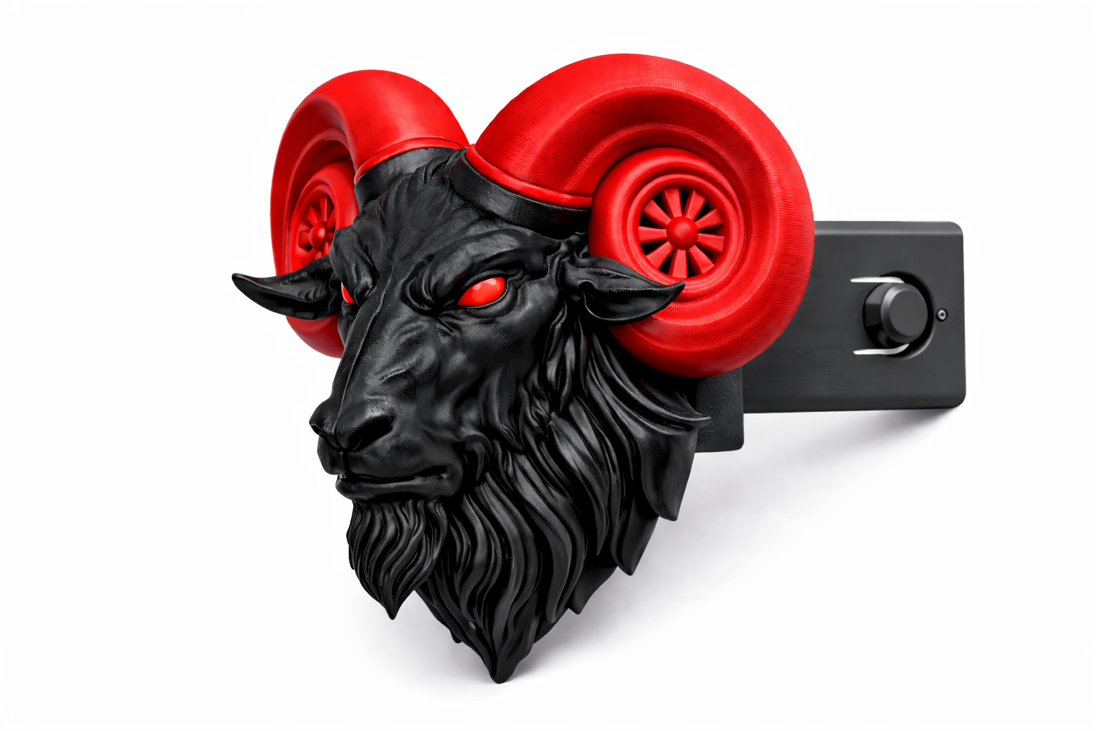 Tow Hitch Cover for RAM with hurricane engine – Twin Turbo Ram Hitch Cap – 3.0L Twin Turbo Hurricane Engine – Truck Hitch Plug - Image 5