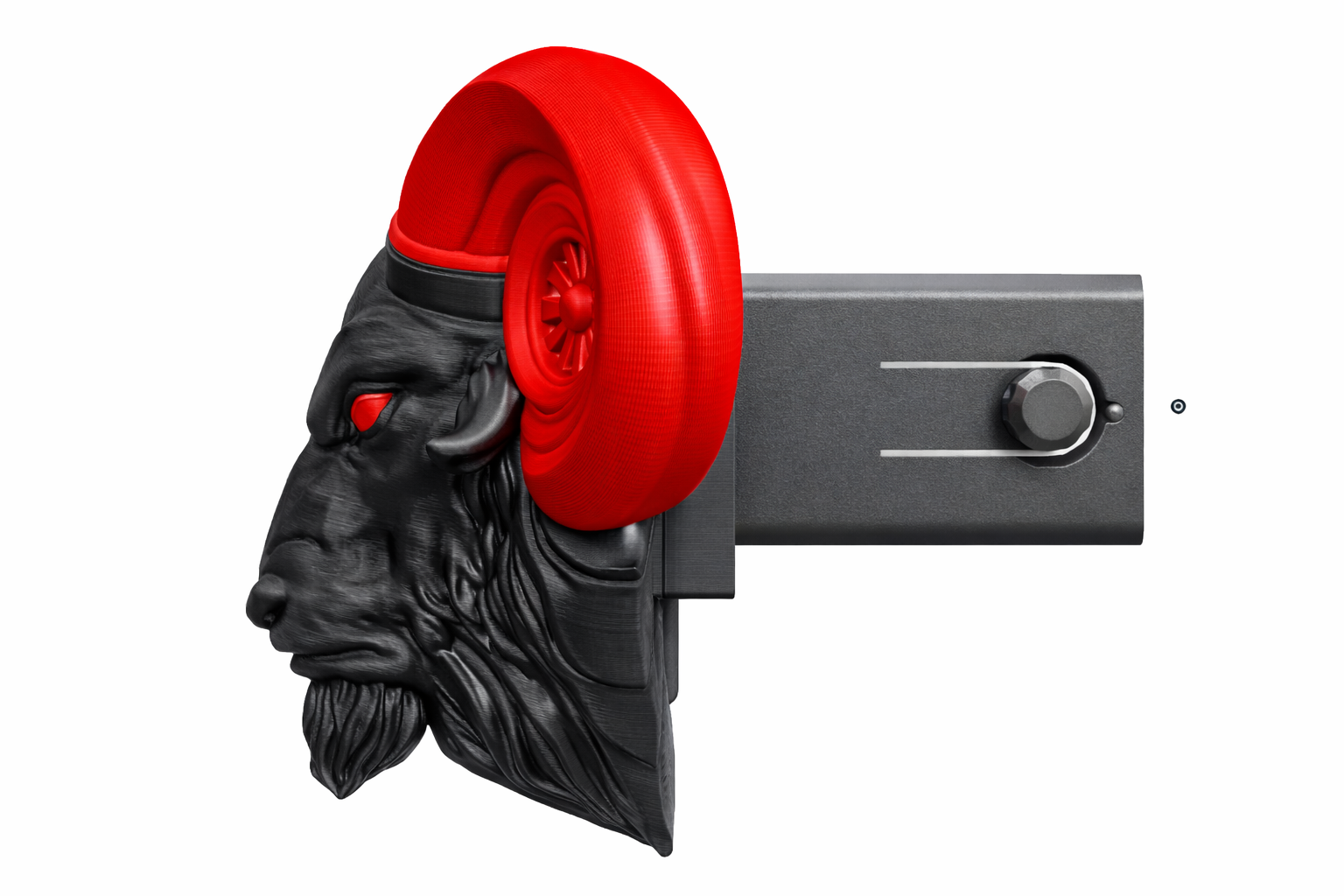 Tow Hitch Cover for RAM with hurricane engine – Twin Turbo Ram Hitch Cap – 3.0L Twin Turbo Hurricane Engine – Truck Hitch Plug - Image 4
