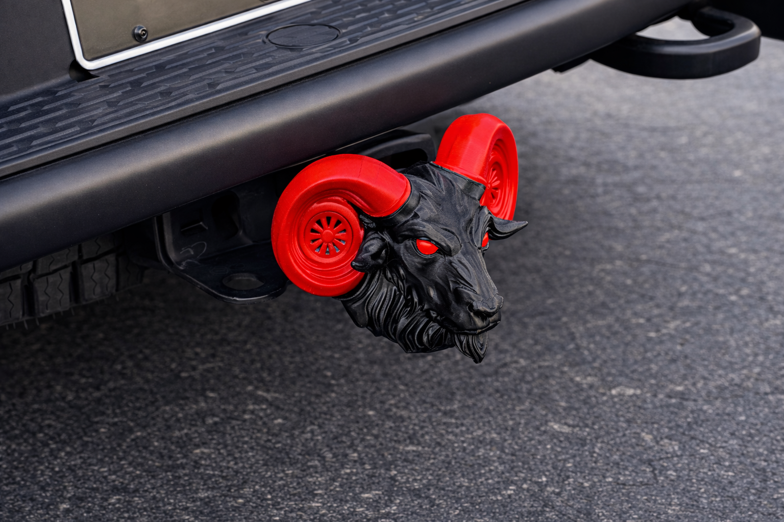 Tow Hitch Cover for RAM with hurricane engine – Twin Turbo Ram Hitch Cap – 3.0L Twin Turbo Hurricane Engine – Truck Hitch Plug