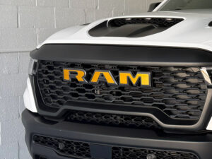 Custom RAM front grille logo - inside fill