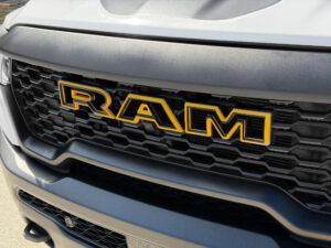 Custom RAM front grille logo